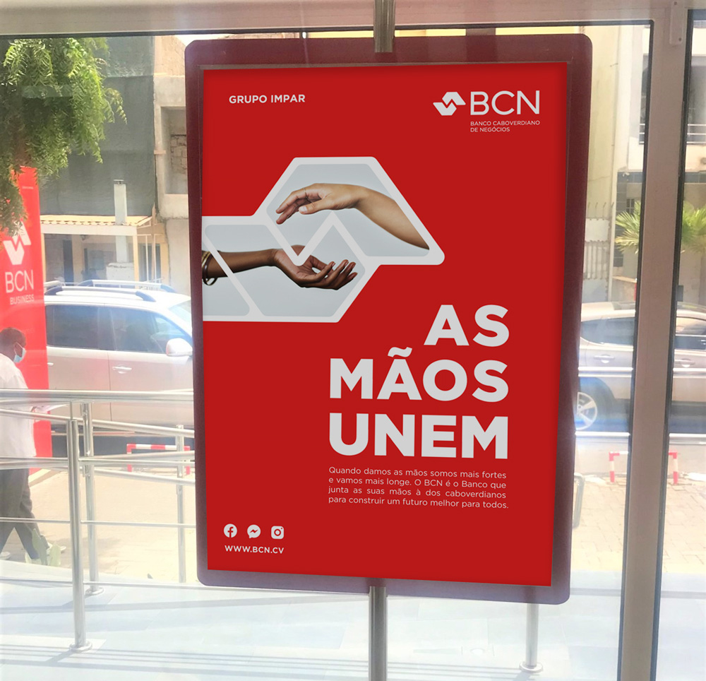 Cartaz BCN - Banco Caboverdiano de Negócios